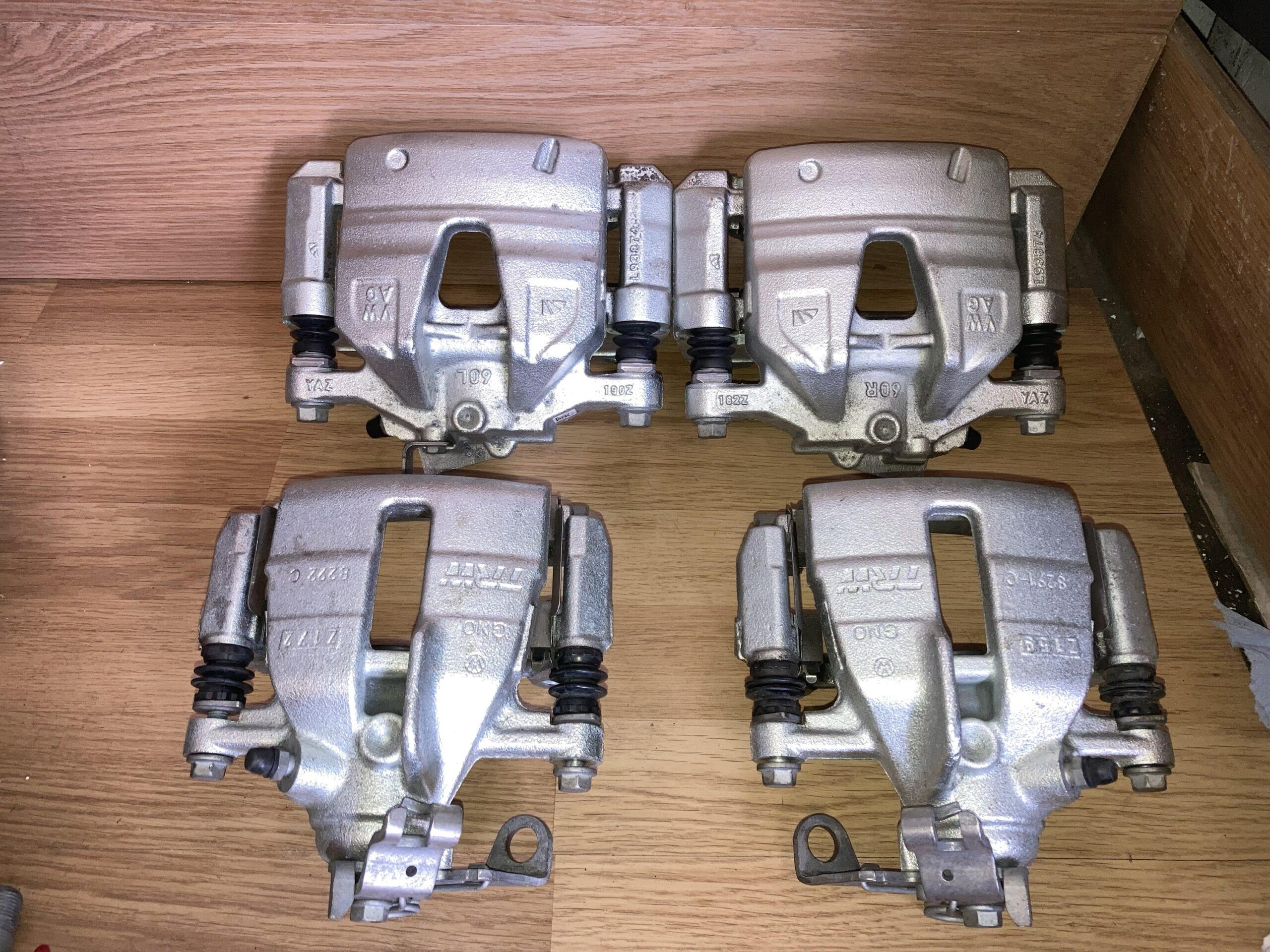 VW T5,T5.1,T6,T6.1 Transporter, Complete Genuine Brake Caliper